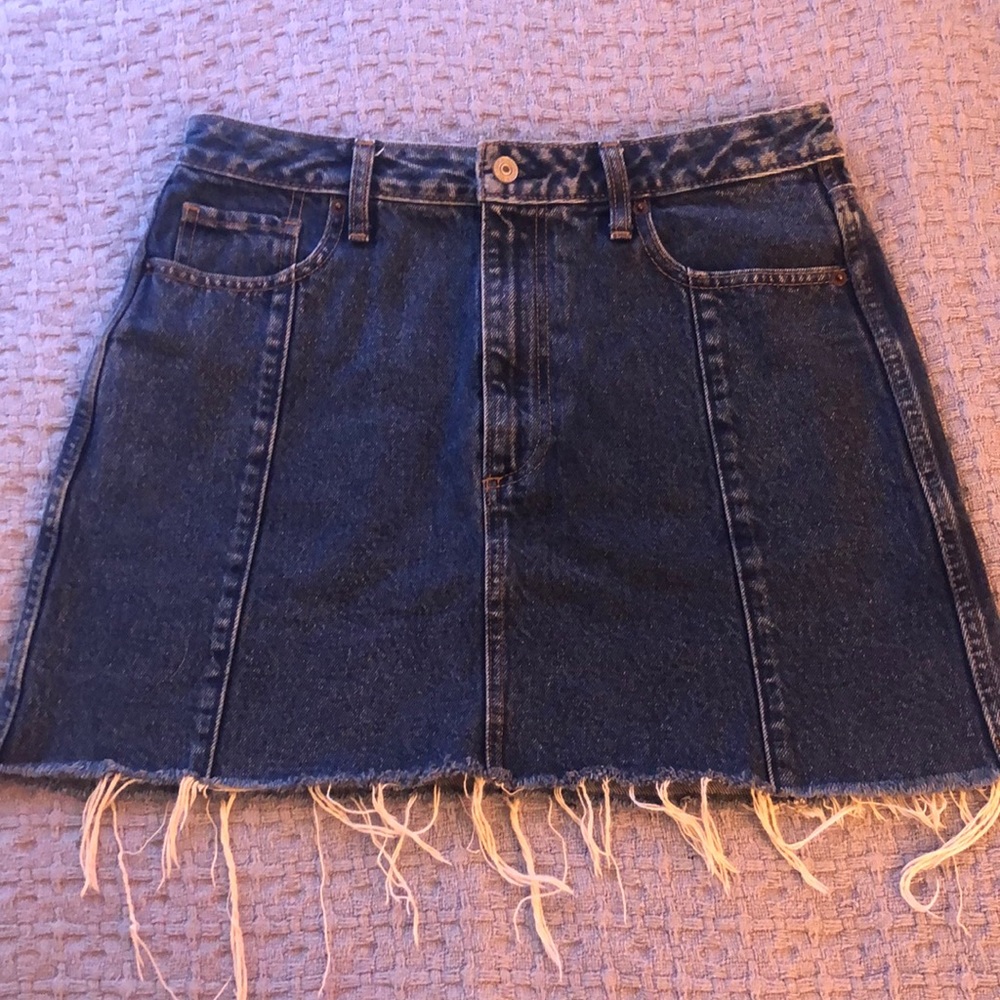 abercrombie jean skirt 🍄
